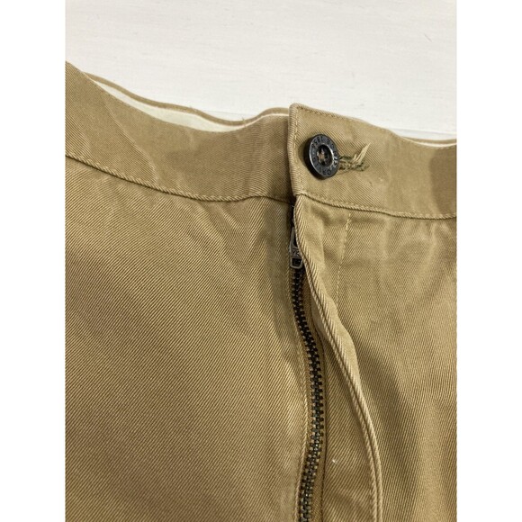 Orvis Men’s 44 Khaki Twill Pants 100% Cotton Casual Preppy Work Minimalist - Picture 5 of 12